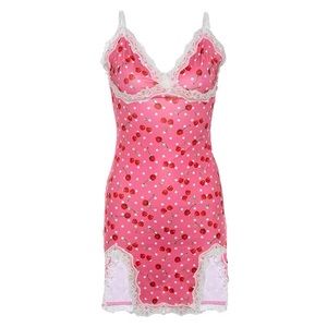 CAMI dress in cherry print